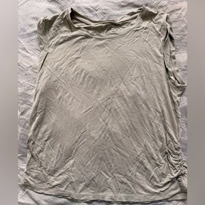 Layer 8 Light Gray Sleeveless Athletic Top( just creased)